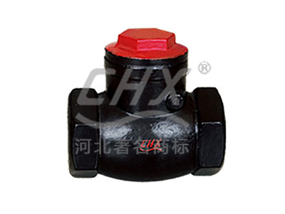 Swing start check valve